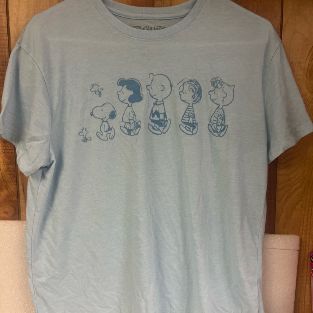 Peanuts Light Blue women’s T-Shirt